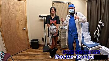 dr tampa does zombae's first gyno exam 🩺😈