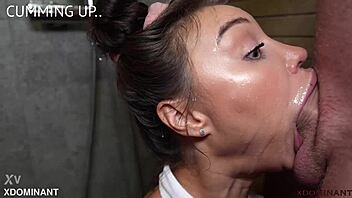 submissive milf's gaping anal prolapse pissing fisting in bdsm casting!