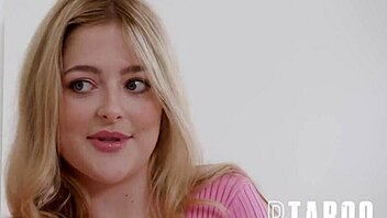 Stepdaughter watches Mellanie Monroe with Donny Sins and Jill Taylor