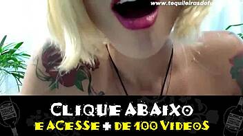 Sexy Brazilian Girl's Creamy Vinho Leite Webcam Tease
