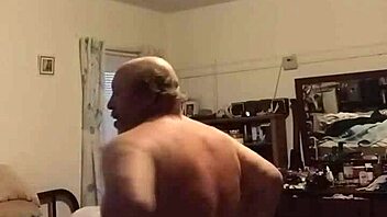 her teasing thong striptease ends with ripped panties reveal