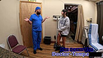 dr tampa does zombae's first gyno exam 🩺😈