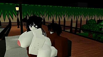 big ass black shemale teases with her thick cock bulge