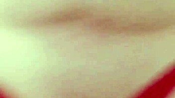 Amateur Webcam Thong Tease Plays with Hard Cock Boldly