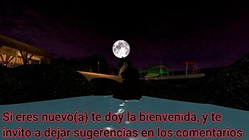 big ass black shemale teases with her thick cock bulge