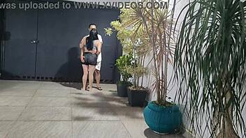 garage fuck with neighbor while hubby showers?