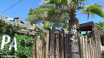 Kyara Nyx tours Abso Spa swinger club with steamy French passion and group play