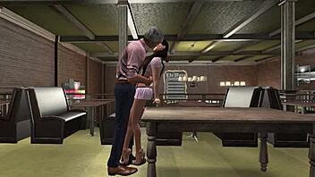 second life episode 8 karaoke night with brunette friends