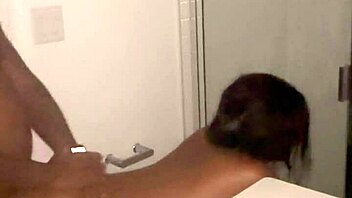 petite milf shower blowjob ends in cum facial