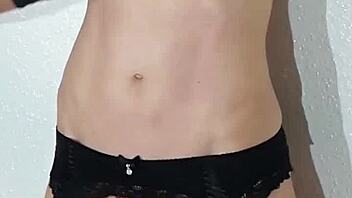 Submissive milf bound machine fucked clamps squirting orgasm