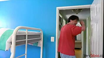 Blonde Babe Delivers Blowjob Then Rides Old Cock