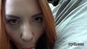 Innocent teen sucks cock pov then gets her pussy banged hard