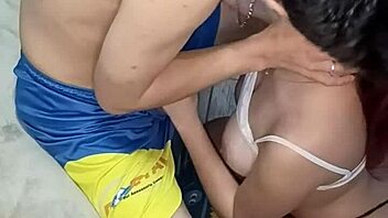 first time anal creampie with boyfriend ends in cum on my big natural tits