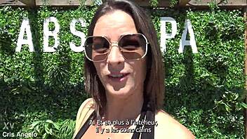 Kyara Nyx tours Abso Spa swinger club with steamy French passion and group play