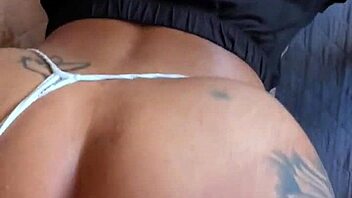 your girl moans as i tape her ass getting wrecked pov