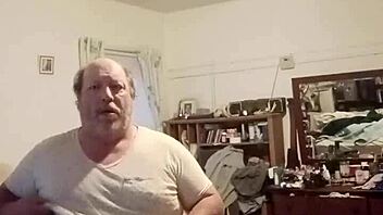 her teasing thong striptease ends with ripped panties reveal