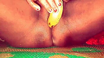 Chubby ranch wife masturbates wet pussy with dildo before big cock creampie