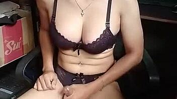 stroke my cock in office now