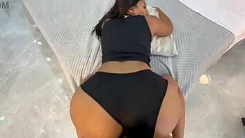 dark latina teases slow strip reveal