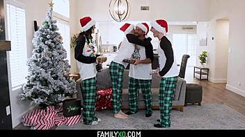 Kay Lovely Nikki Zee foursome hardcore group sex holiday