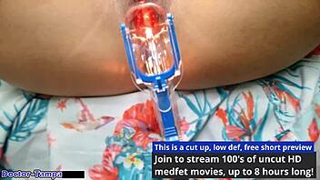 dr tampa does zombae's first gyno exam 🩺😈