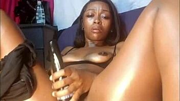 my bed soaked from squirting all over at home