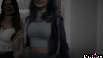 landlady milf serena siren sneaks into tenant jewelz blu's panties for hot licking action