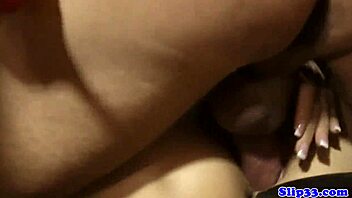 young woman rubs milf's pussy before she rides older guy hard