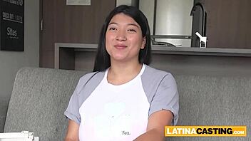 Latina slut's massive tits facefucked rough by bwc