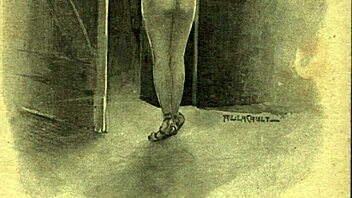 vintage hairy babe bent over doggystyle