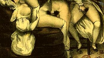 vintage hairy babe bent over doggystyle