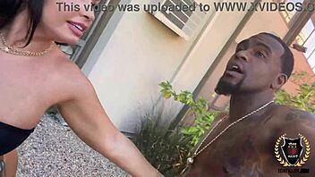 monica santhiago's big tits bounce as rome major bangs her brazilian ass