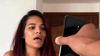 big tits latina rides huge white cock reverse cowgirl pov homemade