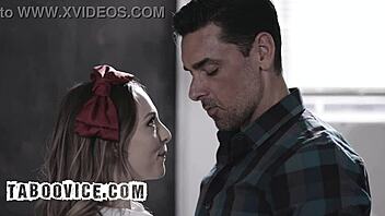 Blonde Student Babe Deepthroats Teacher's Monster Cock To Pass Class