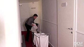 curvy maid jasmine jae takes double cocks hardcore