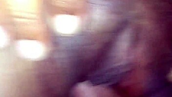 guy thrusts cock into tight student pussy creampie