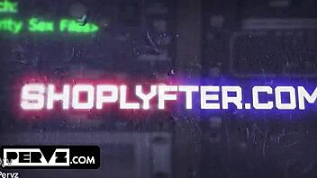 shoplifter daisy stripped searched fucked by nicky gym style