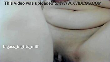 big tits milf fingers wet pussy and cums hard doggystyle