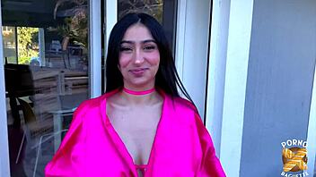 didi's big natural tits milf takes double penetration from two hard cocks