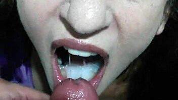 Raven's Passionate Sexy Blowjob Oral Cumshot Bliss