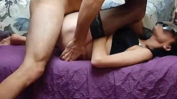 hey watch my lingerie wife ride cock like a pornstar milf 😏