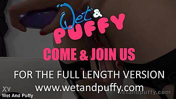 Sensual Ashley Ocean Orgasms Toying Purple Vibrator Deep