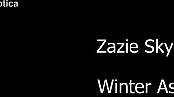 zazie and winter scissor trib pussies