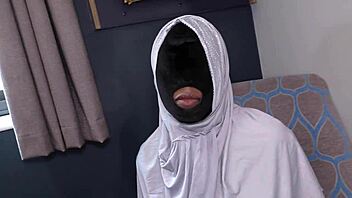 african muslim wife afrodita kweme filled with creampie