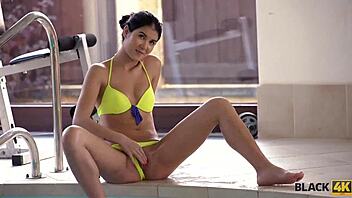 petite czech teen takes black interracial pounding