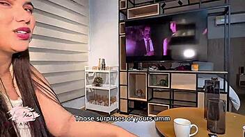 Husband films wife Savannah Watson ride best friend's cock.