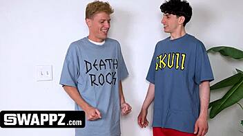 Beavis and Butthead score hairy teen pussy group bang!