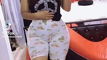 wanna see this busty young slut's juicy ass bouncing hard?