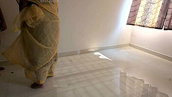 indian maid teases and plays seductively