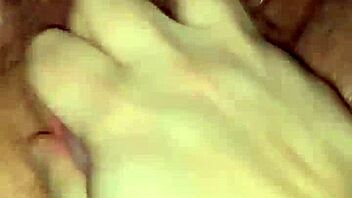 Hairy BBW milf fists her wet pussy till massive squirting orgasm